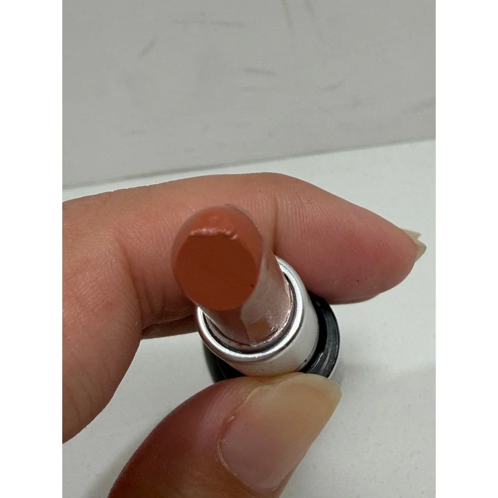 MAC Matte Lipstick Naturally A24 discontinued bullet mini size w/ flaw see picts